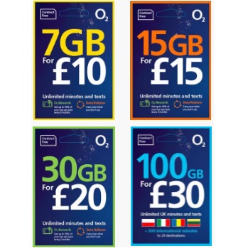 Order your free O2 sim card