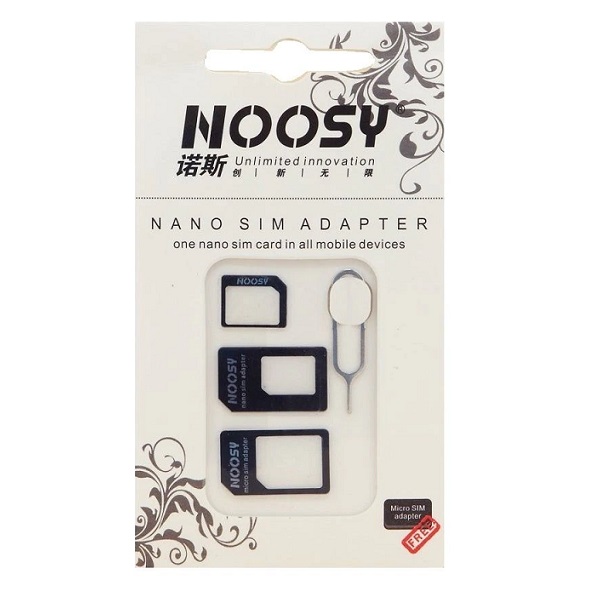 Noosy Sim Card Adapter With Sim Remover Pin