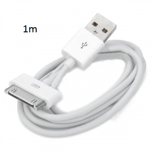 Iphone 4 Charging Cable 1 Meter White