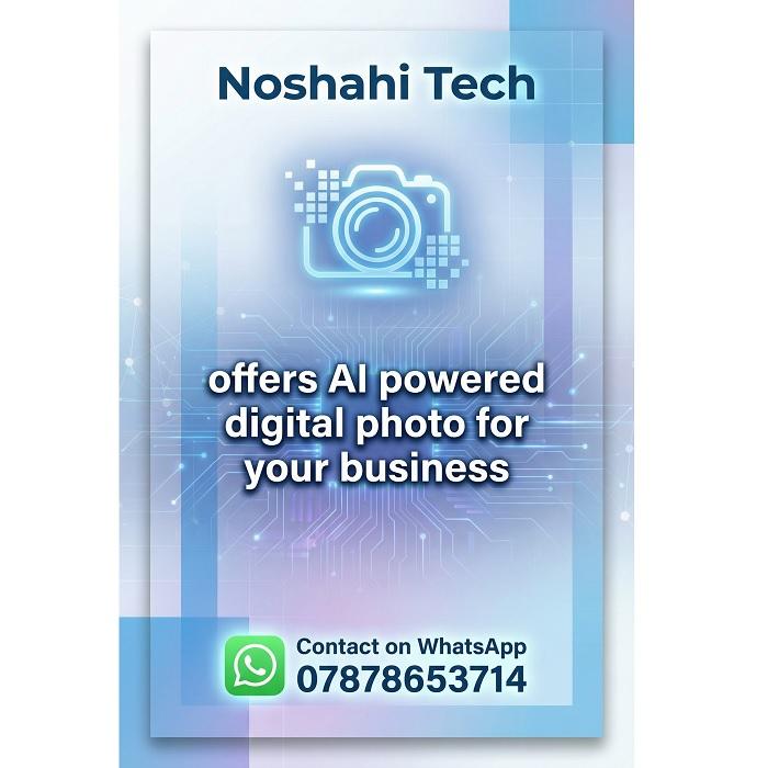 Digital Photo Ai Powered Photo For Your Business Advert