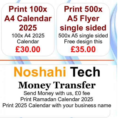 Noshahi Tech instore deal on