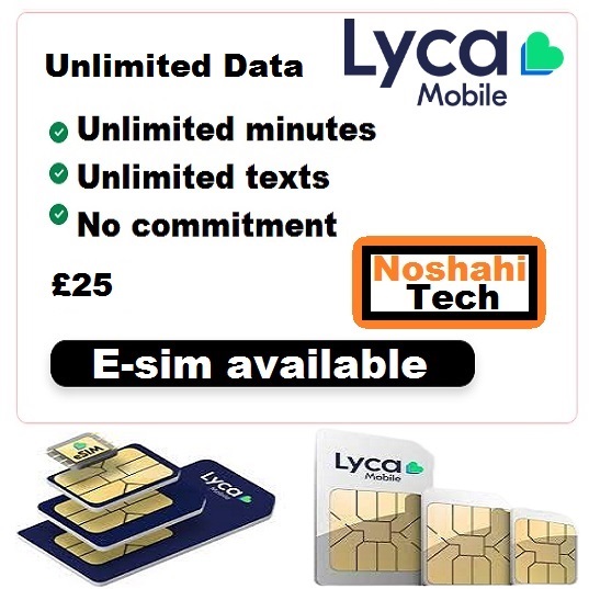 Lycamobile Unlimited Data Unlimited Minutes And Text New Sim