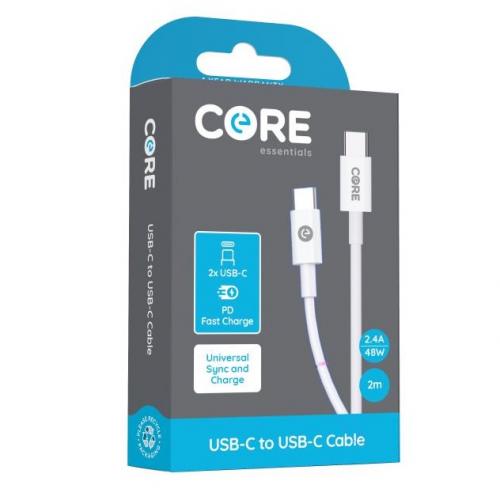Usb C To Usb C 48w Fast Charging Cable Pd Data Sync Core 2m