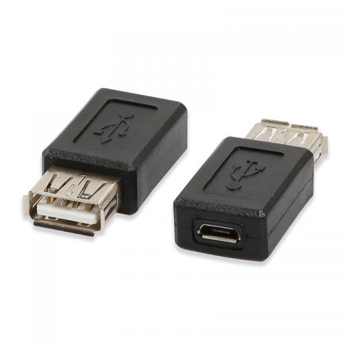 Usb 2.0 Type A Female To Micro Usb Female Adapter Plug Converter Usb 2.0 To Micro Usb Connector