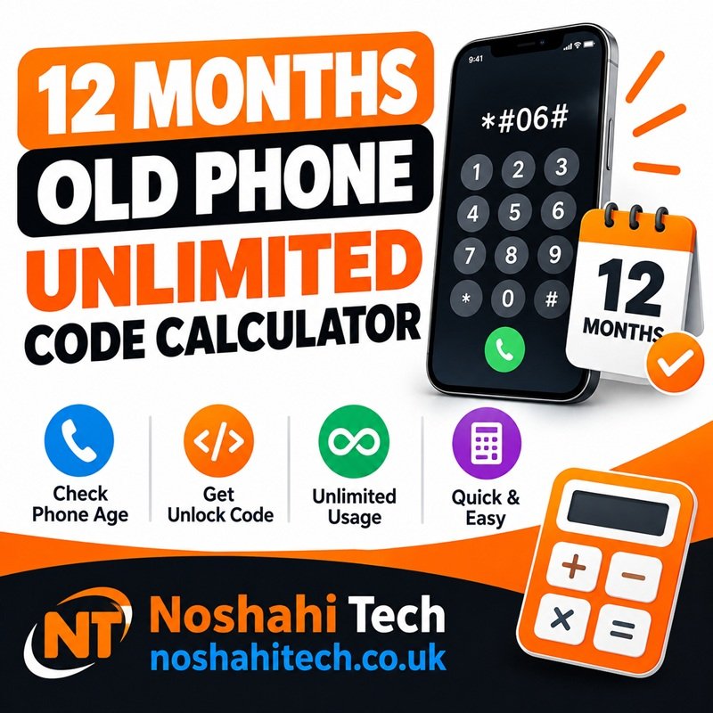 12 Months Old Phone Unlimited Unlock Code Calculator Software – Mobile Phone Tool