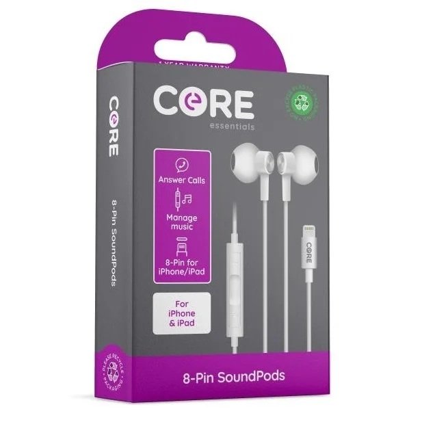 Earphone Core SoundPods 8-Pin for iphone
